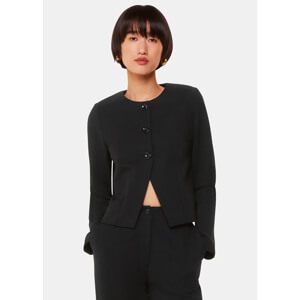 Whistles Anne Ponte Button Jacket